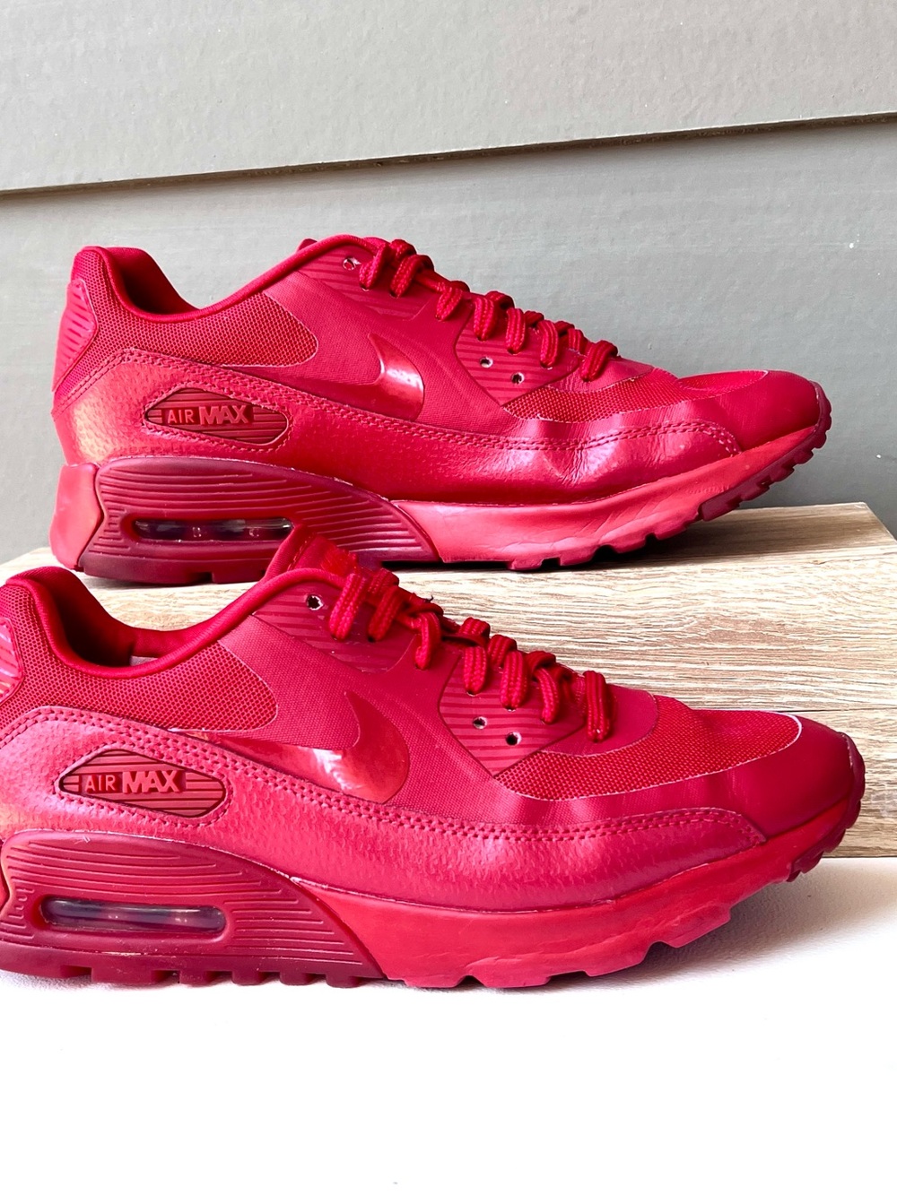 Nike Air Max 90 Ultra Essential Women's in Gym Red